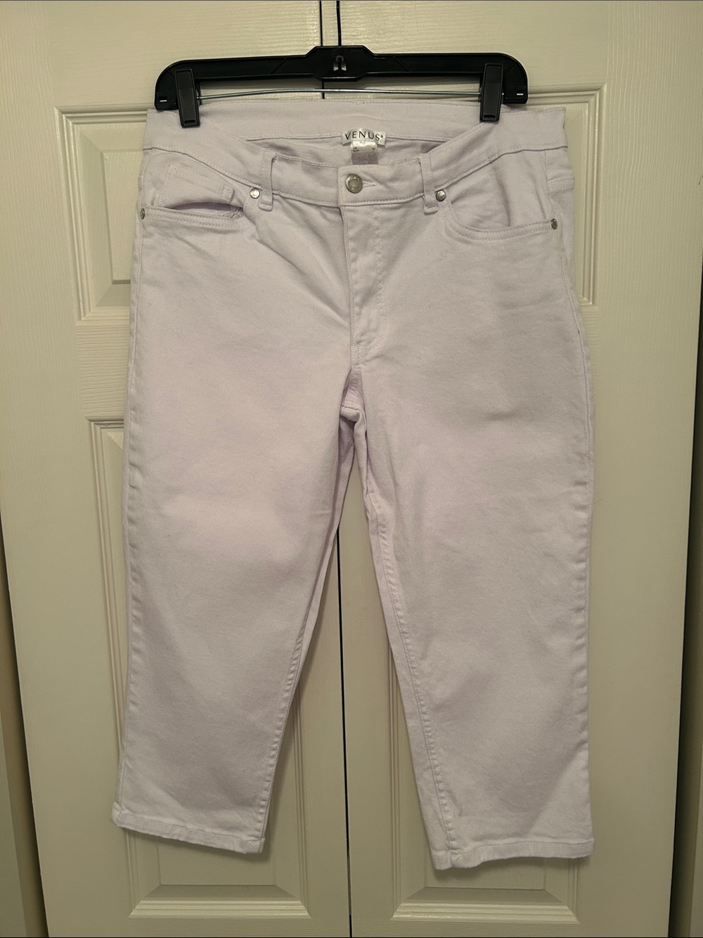 VENUS Capri Jeans - White